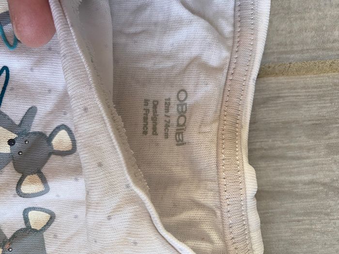 T-shirt Obaibi 12 mois - photo numéro 3