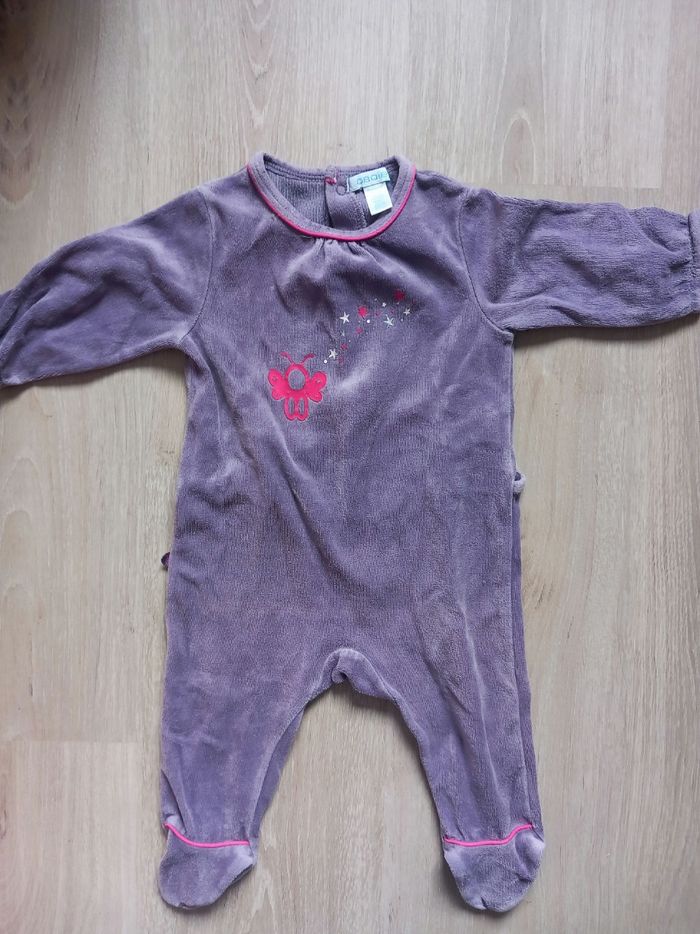 Lot de 3 pyjamas fille 6M - photo numéro 2