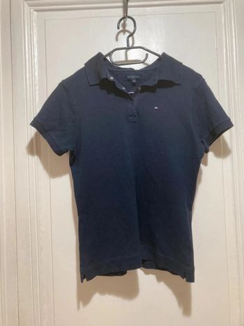 Polo femme Tommy Hilfiger bleu marine
