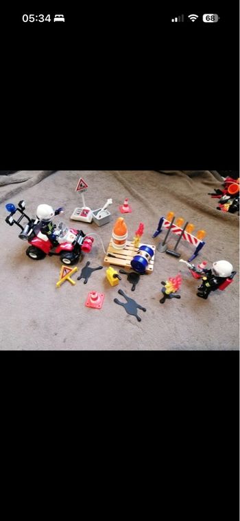 Playmobil pompier 9486