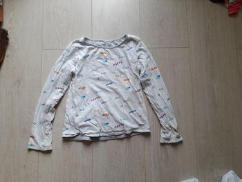 T.shirt réversible manches longues 5 ans