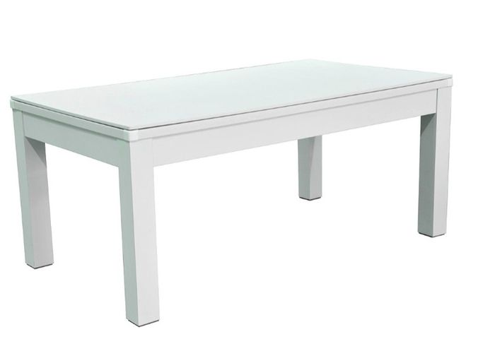 Table Billard Convertible Blanche 2 en 1 – Élégante & Pratique - photo numéro 4