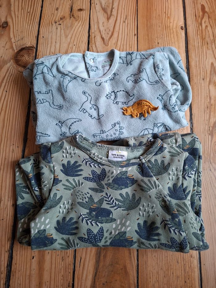 Lot de pyjamas hiver 12mois