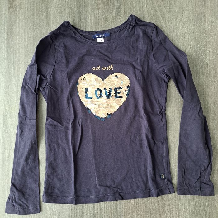 Pull motif coeur