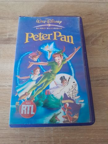 VHS Peter Pan walt disney grand classique