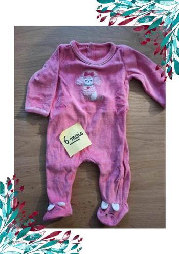 Pyjama fille 6 mois Sergent Major