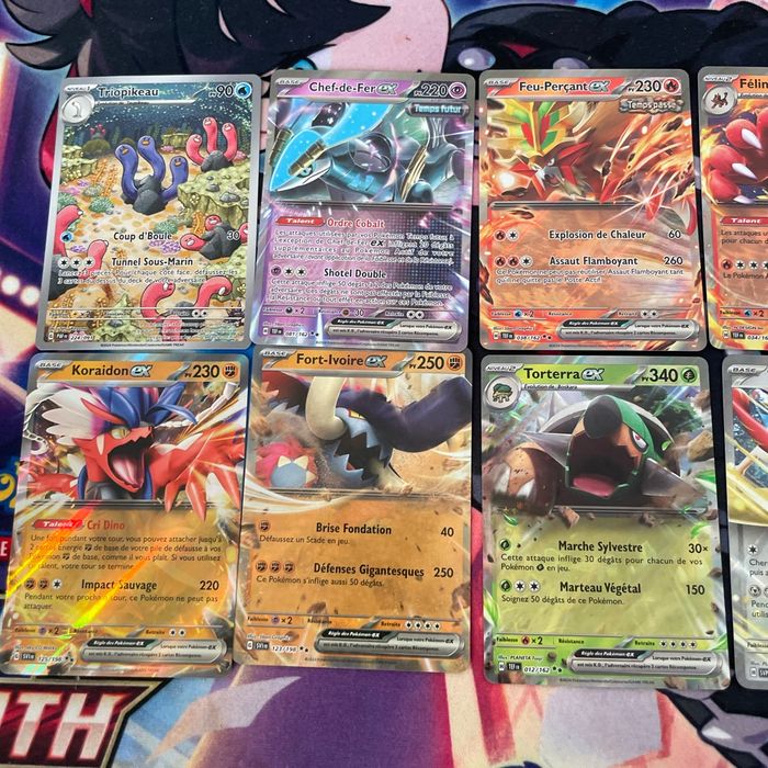 Lot de 12 cartes Pokémon ex - photo numéro 2