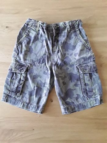Bermuda camouflage 6 ans