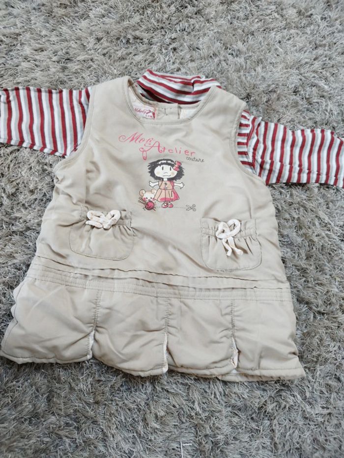 Ensemble bébé fille taille 6 mois