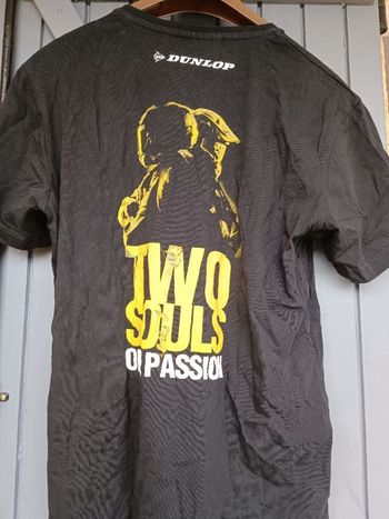 T-shirt "two souls, one passion" Dunlop