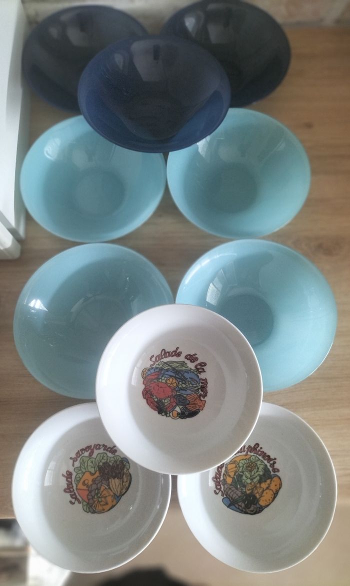 Lot de  10 bols - photo numéro 2
