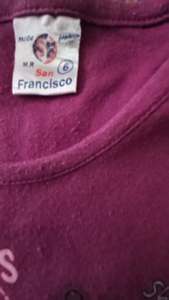 T-shirt fille 6 ans - photo numéro 2