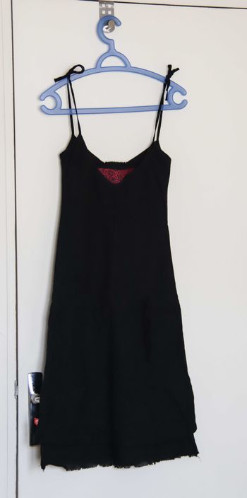 Petite robe noire en lin BeYouK "Vintage"