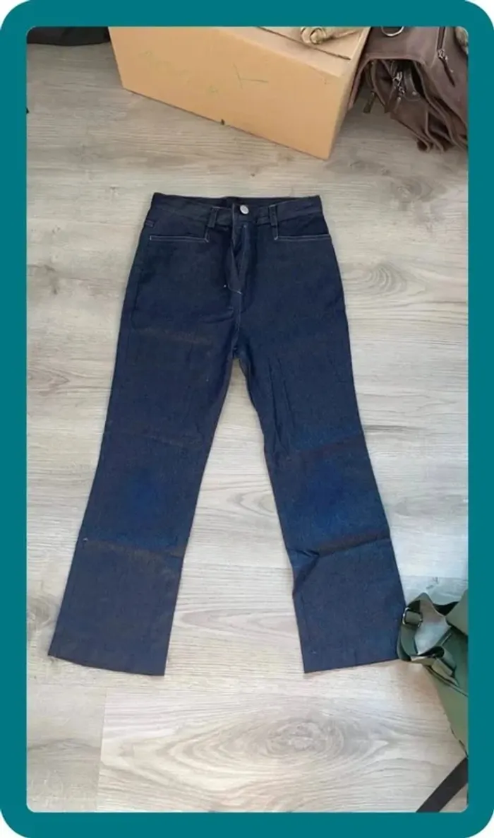 Jeans pantacourt