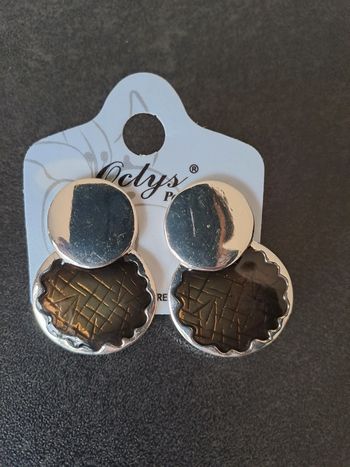 Paire boucles d'oreilles à clips