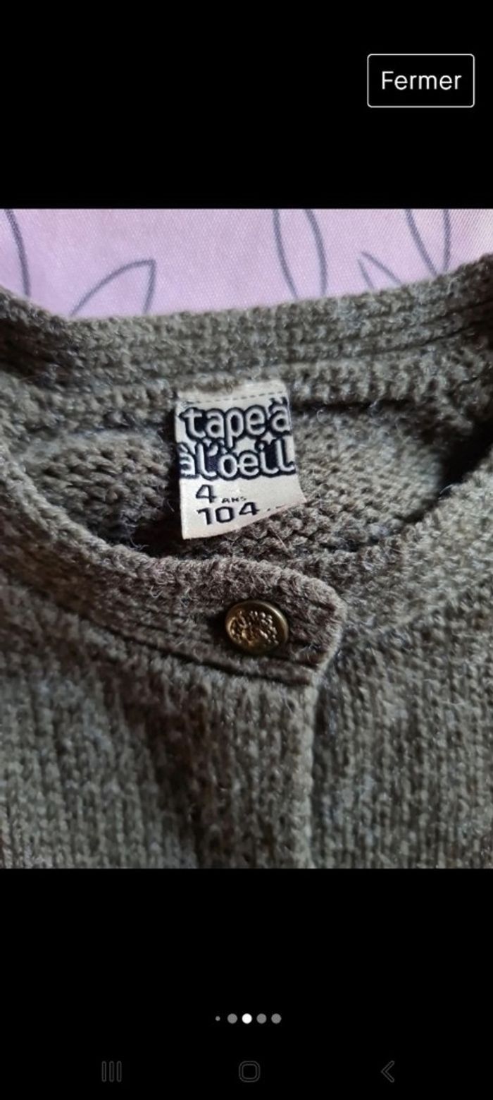 Gilet taille 4 ans - photo numéro 6