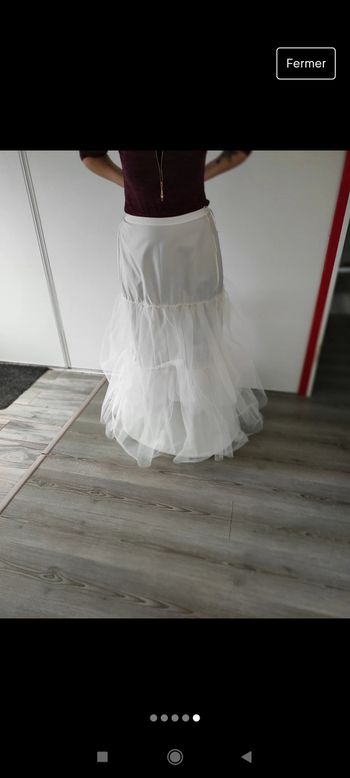 Jupon blanc