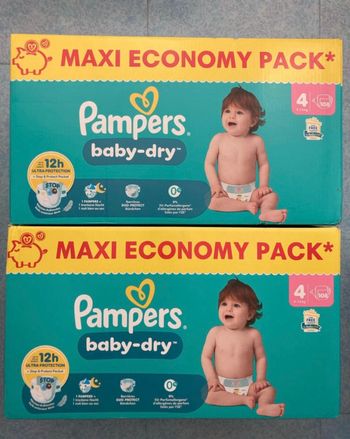 Pampers taille 4
