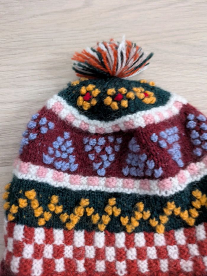 Bonnet fait main garçon 3-6 mois - photo numéro 4