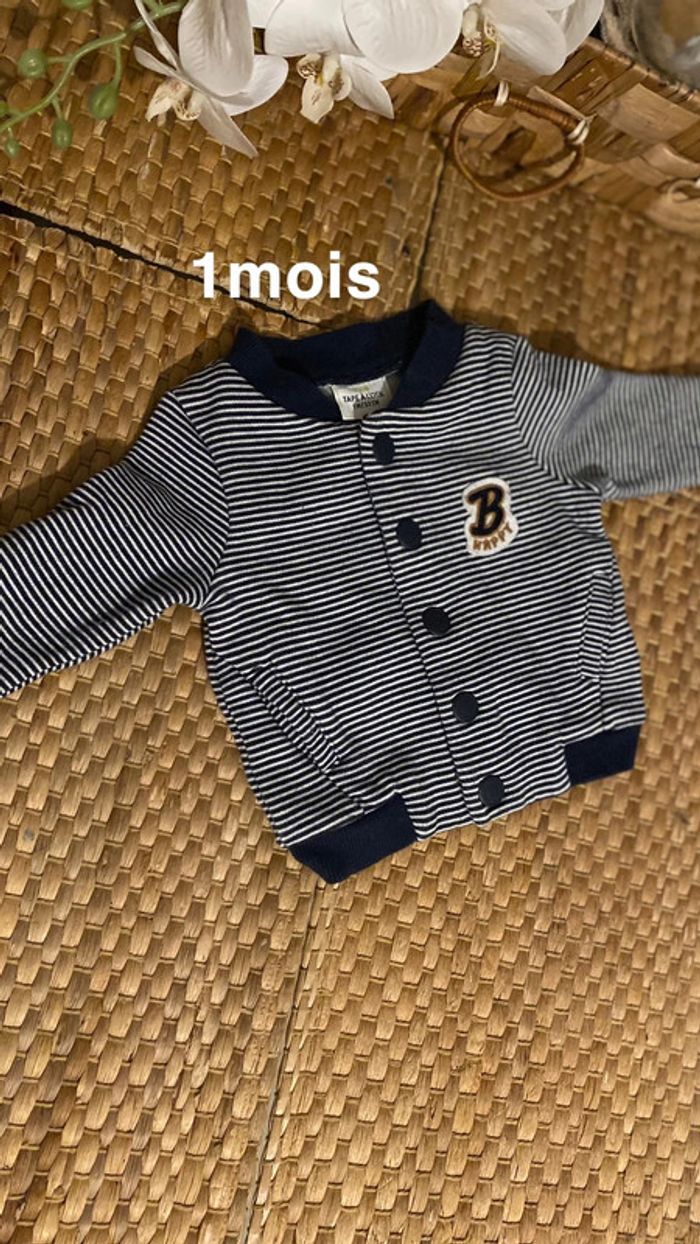 Gilet veste bébé garçon