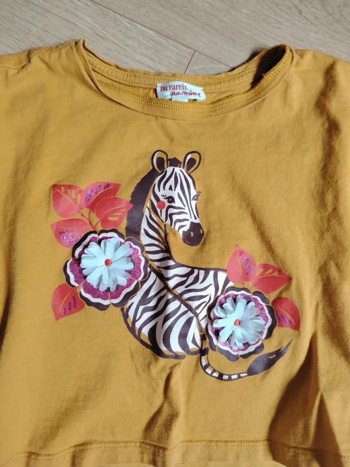 T shirt zebre - photo numéro 2