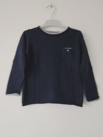 Pull marine Okaïdi 3 ans TBE