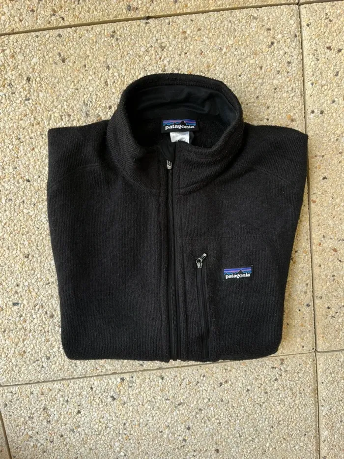 Veste polaire Patagonia sans manche Full Zip logo brodé - Noire - Taille M - photo numéro 7
