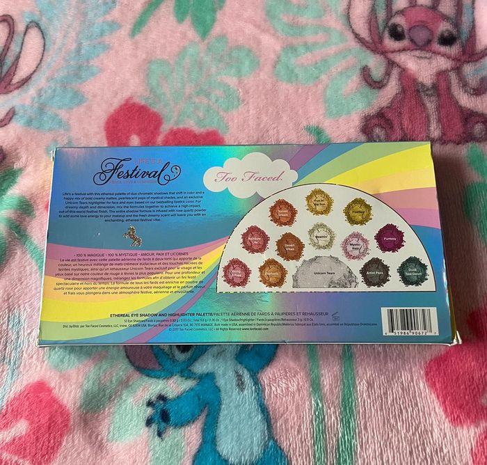 Magnifique palette life’s a festival Too Faced - photo numéro 4