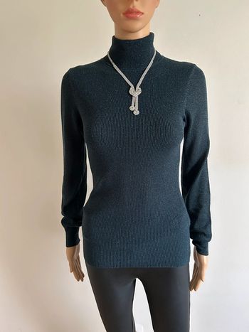 Pull pailleté à col roulé Morgan taille S jamais porté