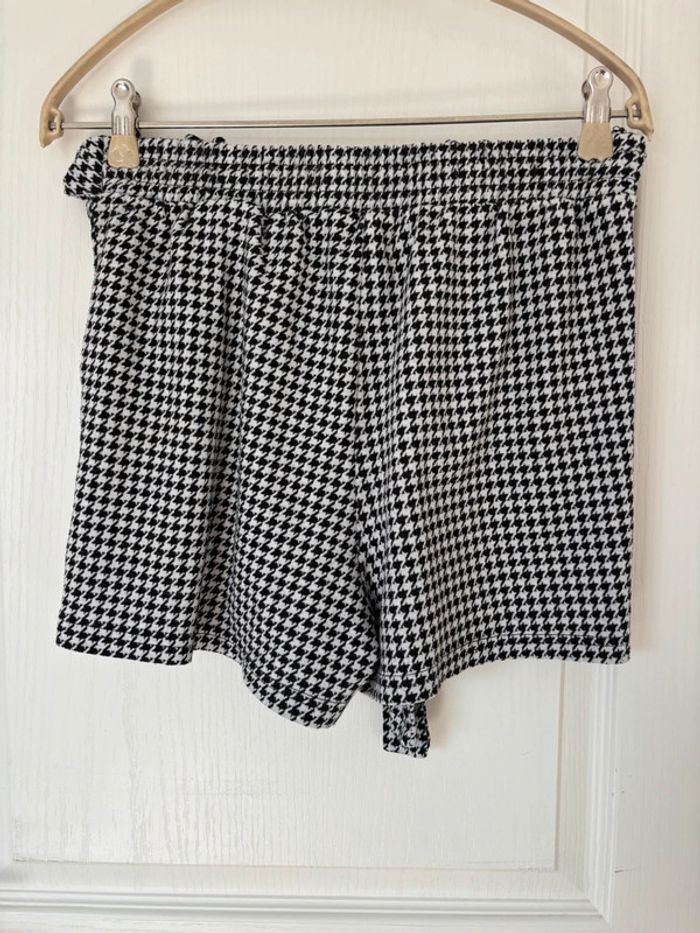 Short motif cul de poule - photo numéro 2