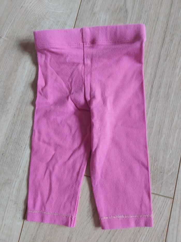 Ensemble tee-shirt avec col Claudine et legging fille 3 mois en très bon état (78) - photo numéro 7