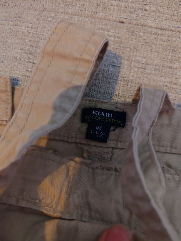 Salopette short 1 mois - photo numéro 2