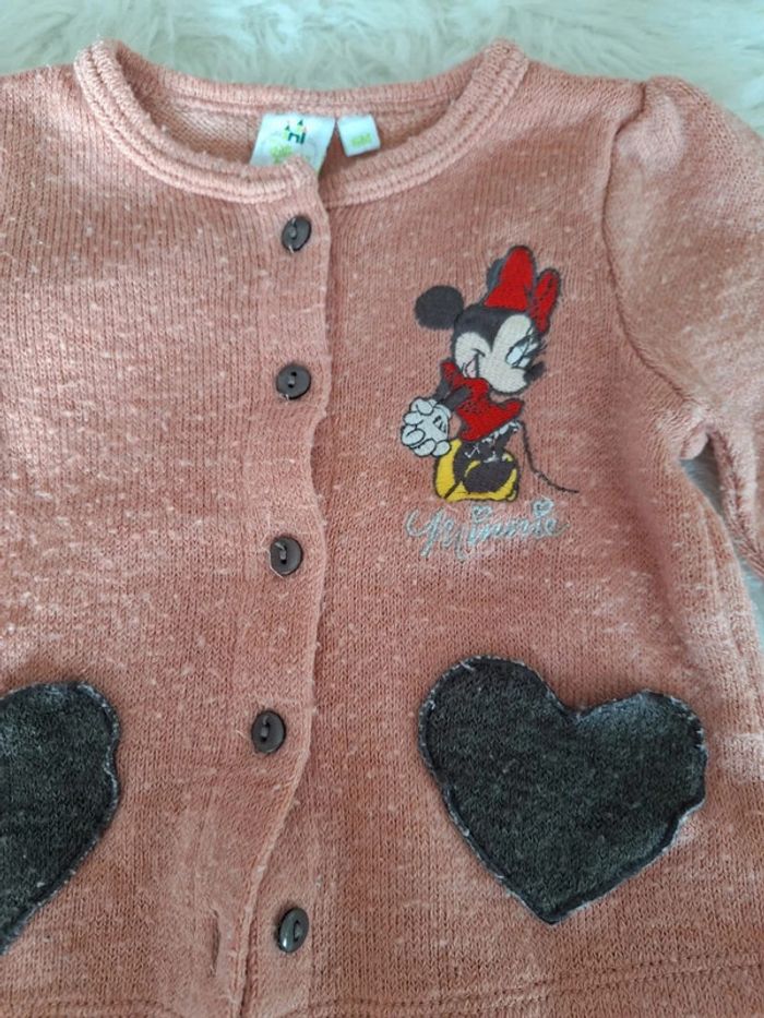 Gilet Minnie 6 mois - photo numéro 2