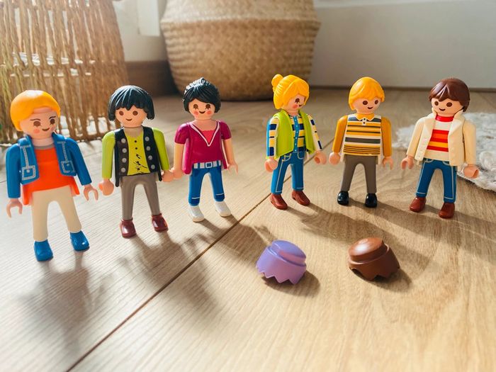 Lot 6 personnages playmobil - photo numéro 3