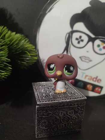 Lps0875 My Littlest Petshop Pet Shop LPS Authentic Hasbro Penguin Pingouin 761