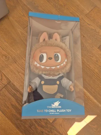 Pop mart time to chill plush toy