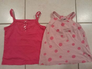 Lot de 2 débardeurs