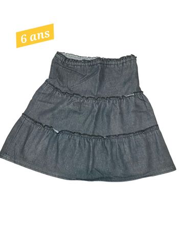 Jupe en jeans 6 ans