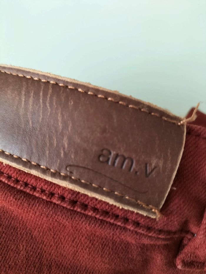Pantalon bordeau taille 34/36 - photo numéro 8