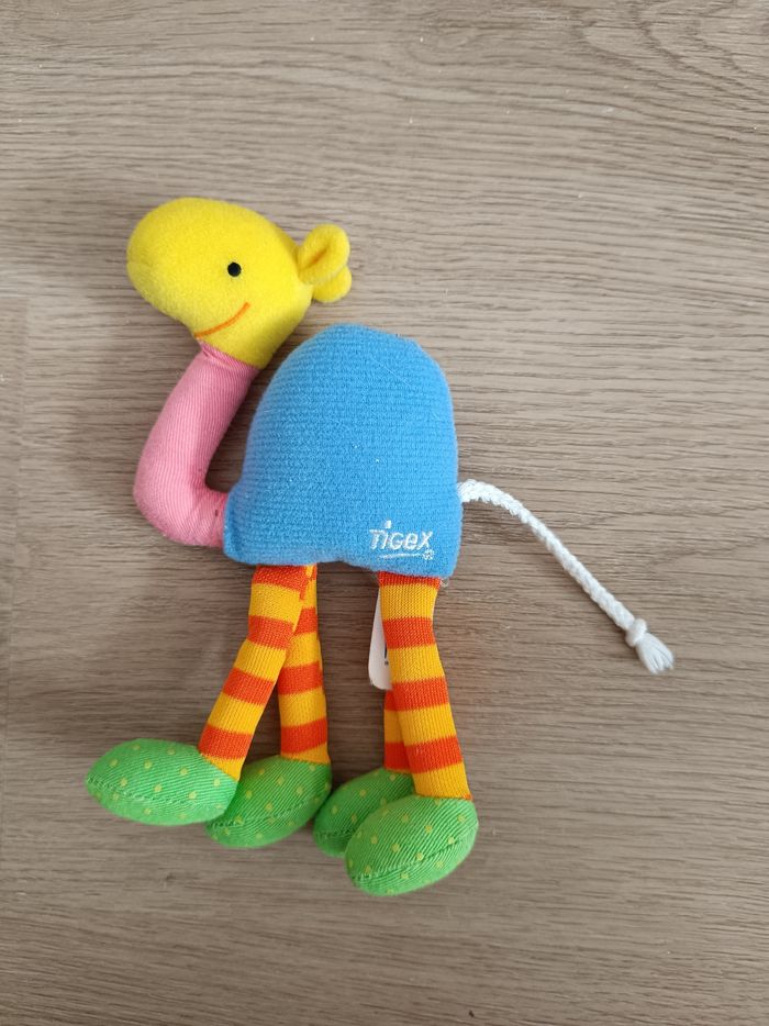 Peluche grelot dromadaire Tigex