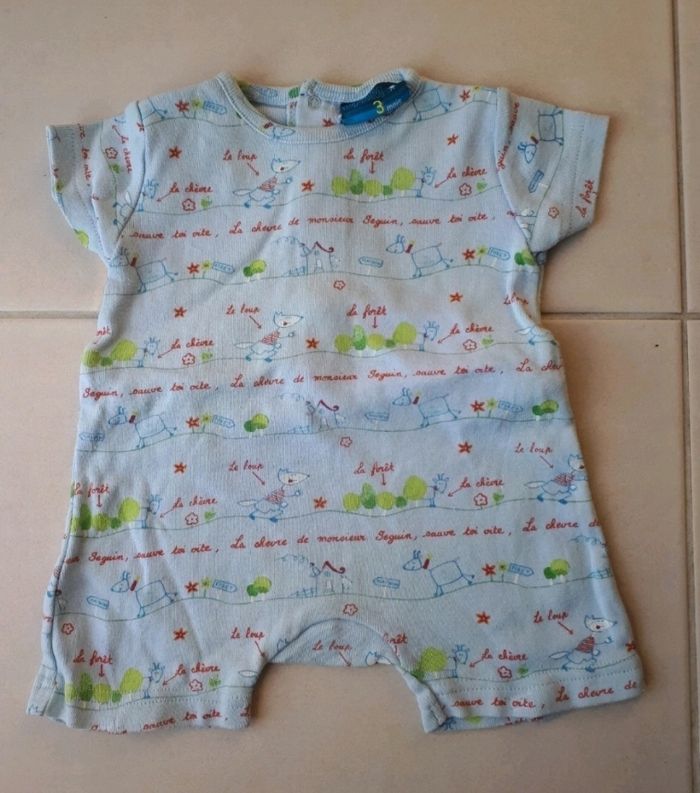 Lot de barboteuses ou pyjamas courts - photo numéro 4