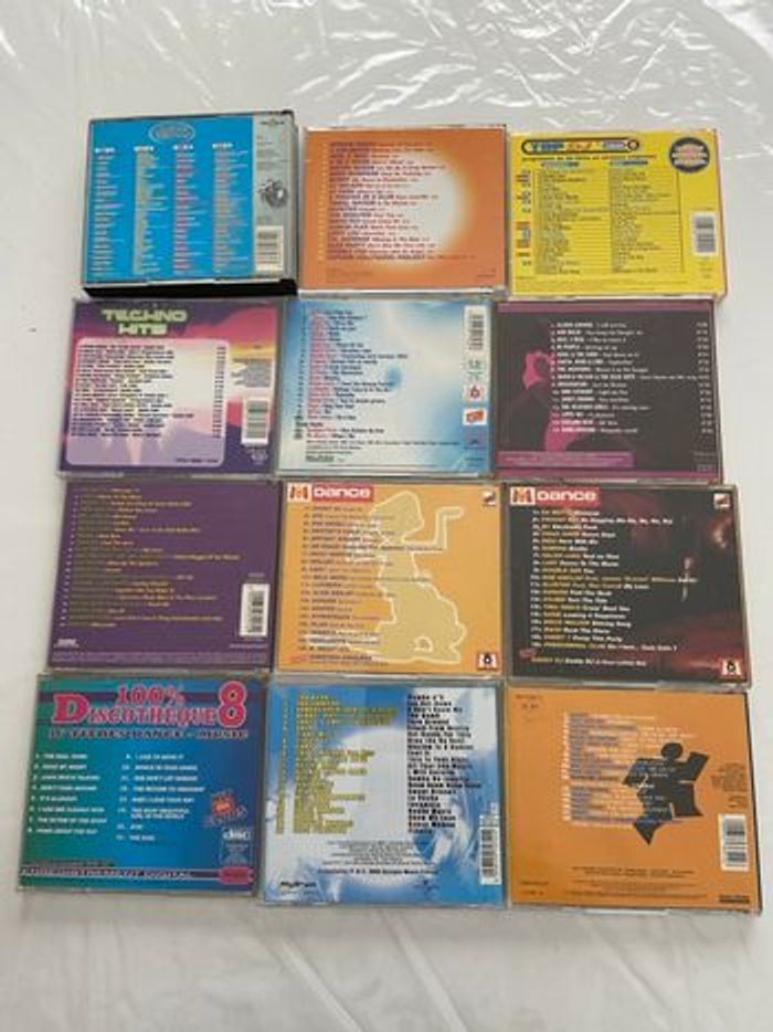 Lot de 12 CD Compilations Dance & Techno années 90 - photo numéro 5