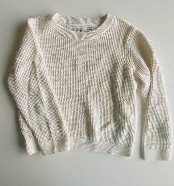 Pull écru Primark 3-4 ans