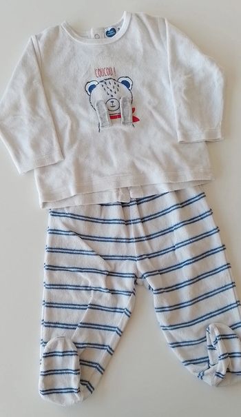 Pyjama 2 pièces Mots d'enfants 12 mois