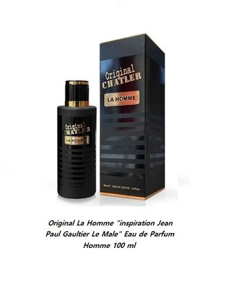 Original La Homme "inspiration Jean Paul Gaultier Le Male" Eau de Parfum Homme 100 ml