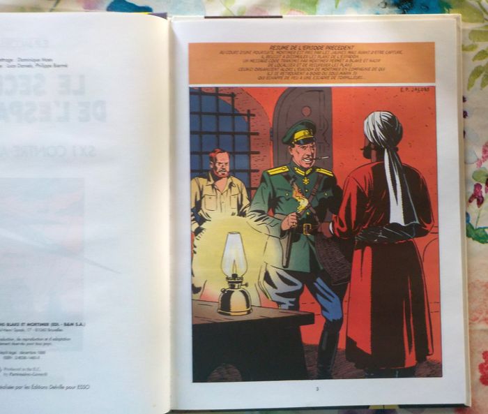 LE SECRET DE L'ESPADON T3 Les aventures de Blake et Mortimer - photo numéro 7