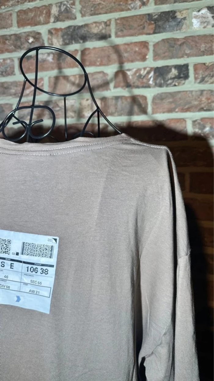 T-shirt brun à motifs H&M Taille XL - photo numéro 9