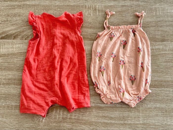 Lot de 2 barboteuses - Kiabi - 74cm - photo numéro 2