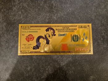 Billet OR à collectionner My Little Pony