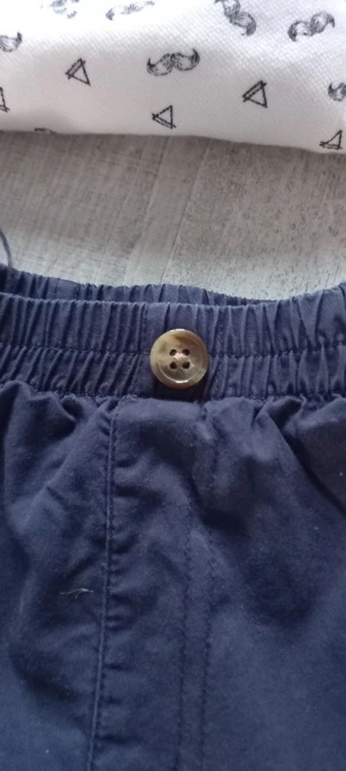 Ensemble short classe 12 mois - photo numéro 3